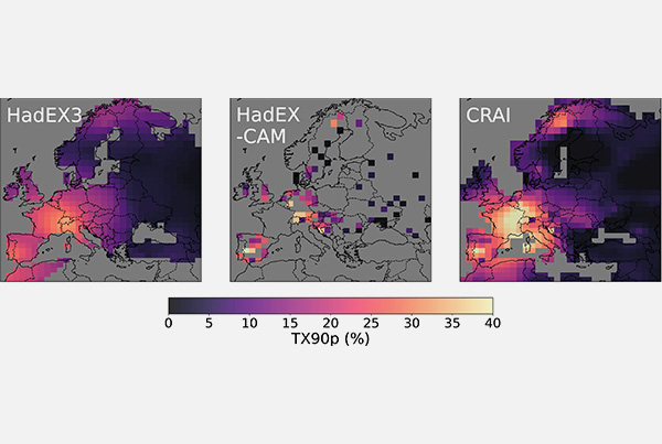 Artificial Intelligence reconstructs information about past climate extremes